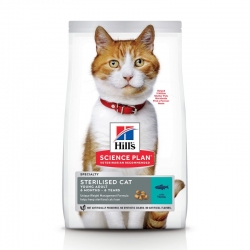 HILL'S SP FELINE Young Adult Sterilised Cat Tuna Tuńczyk 1,5kg